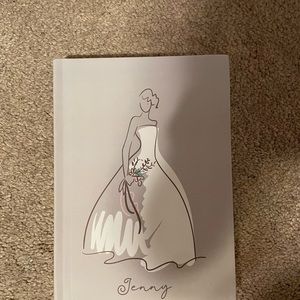 Letters to the bride blank book